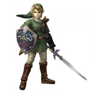 Link!  You come to town!  Come to save...the princess Zelda!