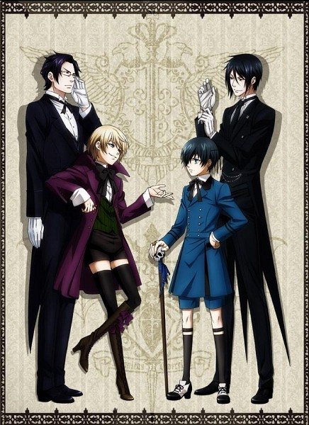 Tumblr dedicated to Kuroshitsuji (Black Butler) — Evolution of Sebastian  Found here