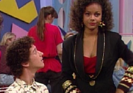 Lisa & Screech Saved by the bell