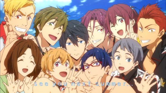 Gay Anime Review: Free! Eternal Summer 