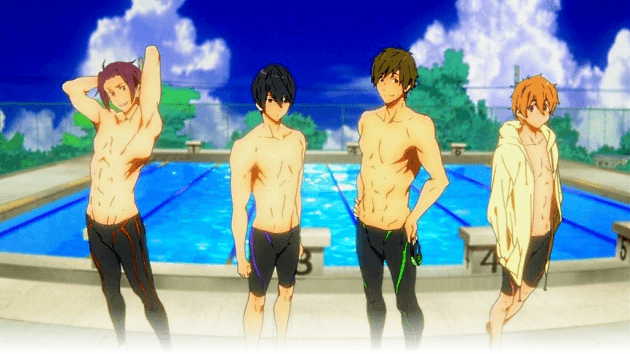 Anime Reviews  Free  Iwatobi Swim Club  Simply Binge